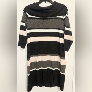 Studio One New York Gray and Black Dress